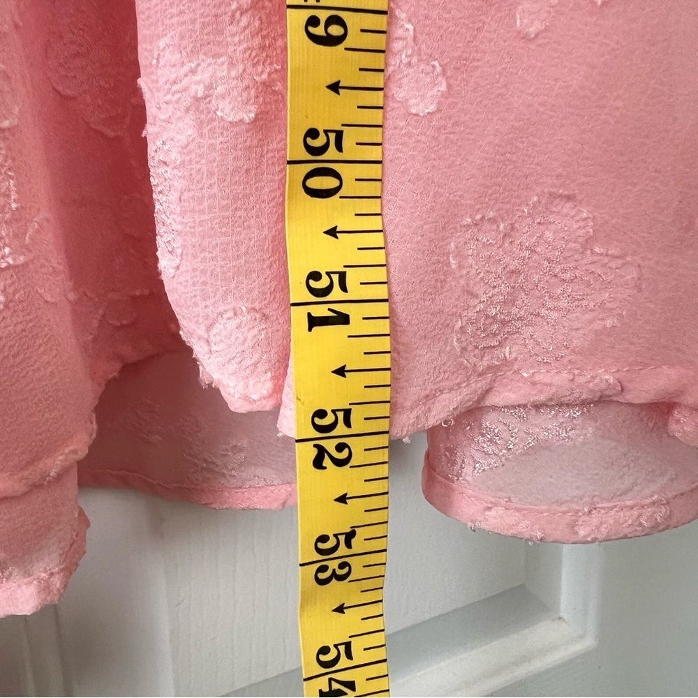Wild Fable Blush Pink Floral Ruffle Midi Dress- XL - Picture 12 of 12